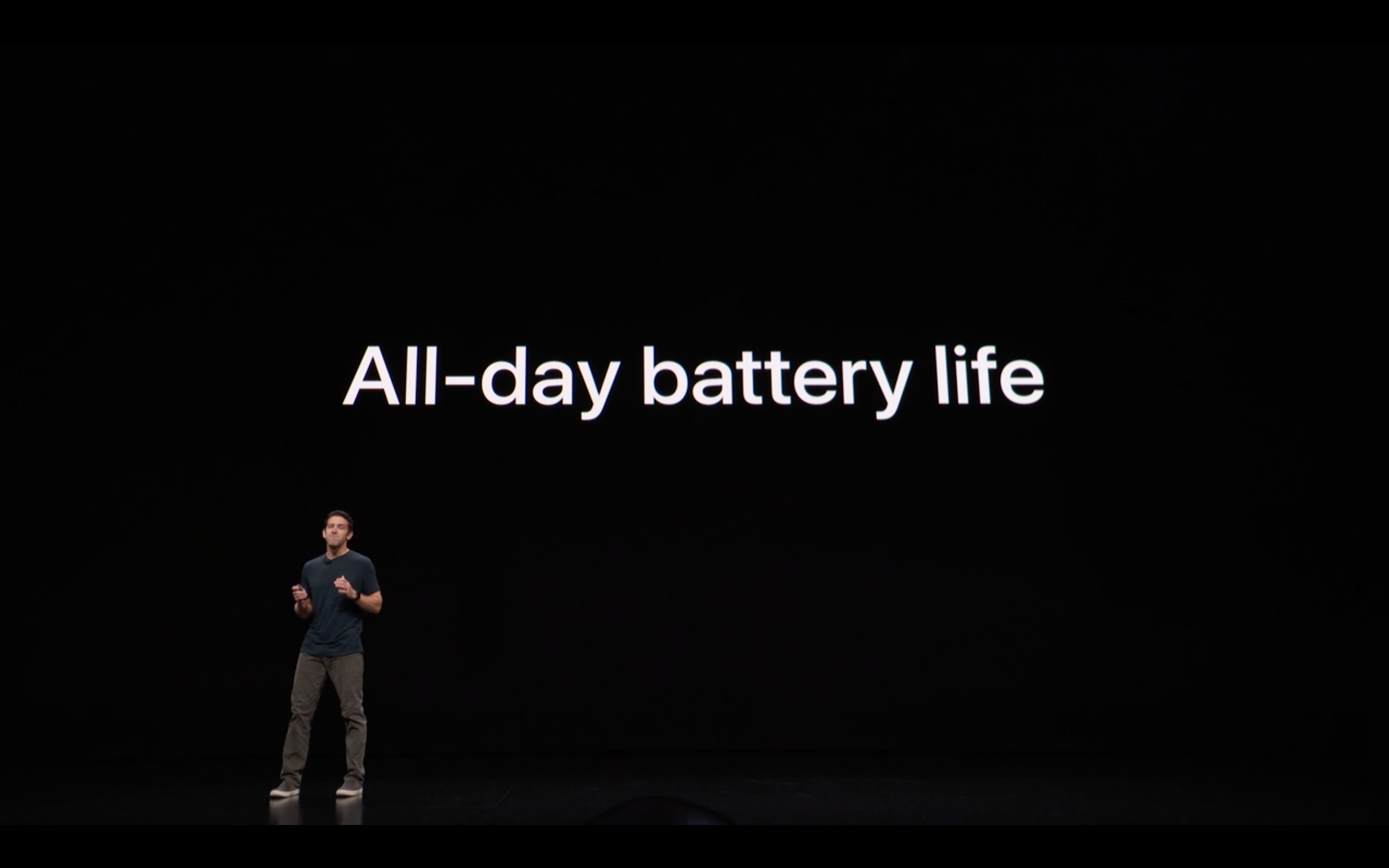 Apple Special Event - iPad - Battery
