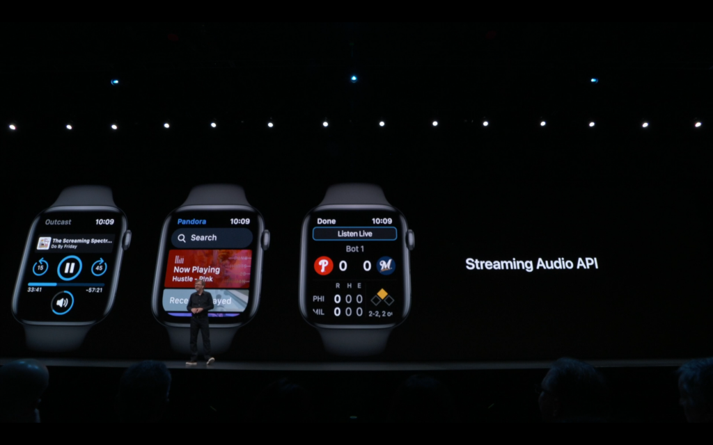 WWDC19 - watchOS - Streaming Audio API